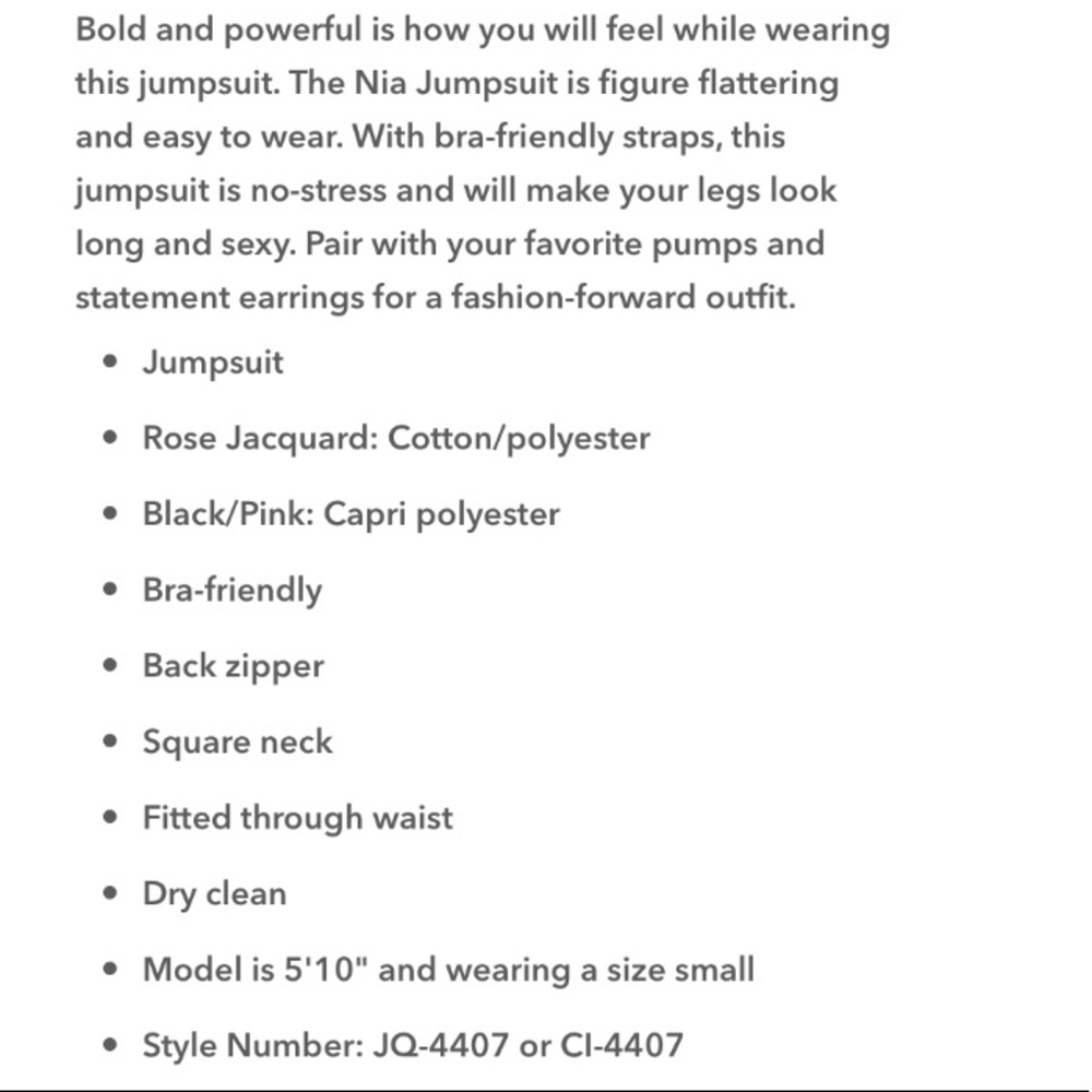 AMANDA UPRICHARD**Nina Jumpsuit***$254 - Picture 4 of 4